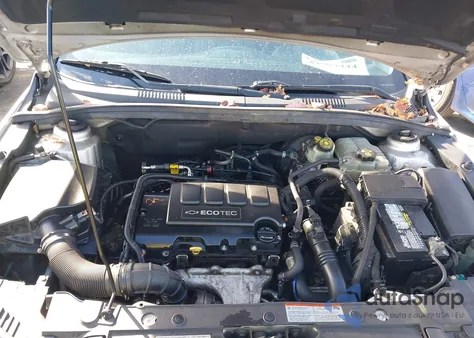 2013 Chevrolet Cruze Lt из США, поврежденный, VIN 1G1PK5SB8D7176658